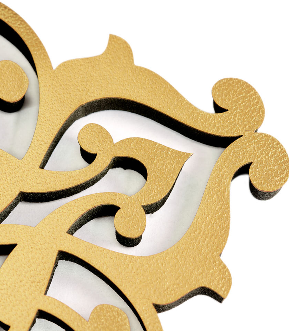 ست زیرلیوانی چرمی 2 عددی کد 139