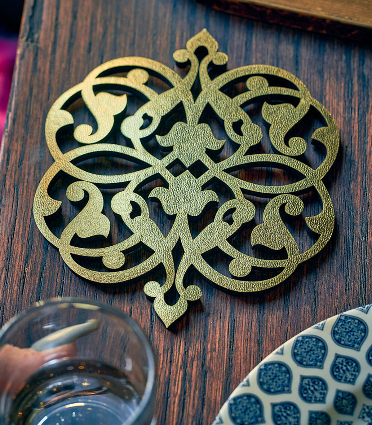 ست زیرلیوانی 2عددی چرمی کد 141