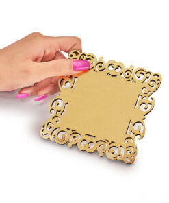 ست زیرلیوانی مربعی 2عددی کد 148