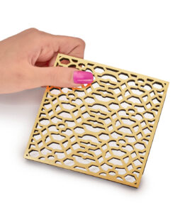 ست زیرلیوانی 2عددی مربعی کد 154