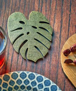 ست زیرلیوانی 2عددی برگ کد 166