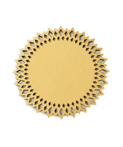 ست زیرلیوانی 2عددی خورشیدی گرد کد 167