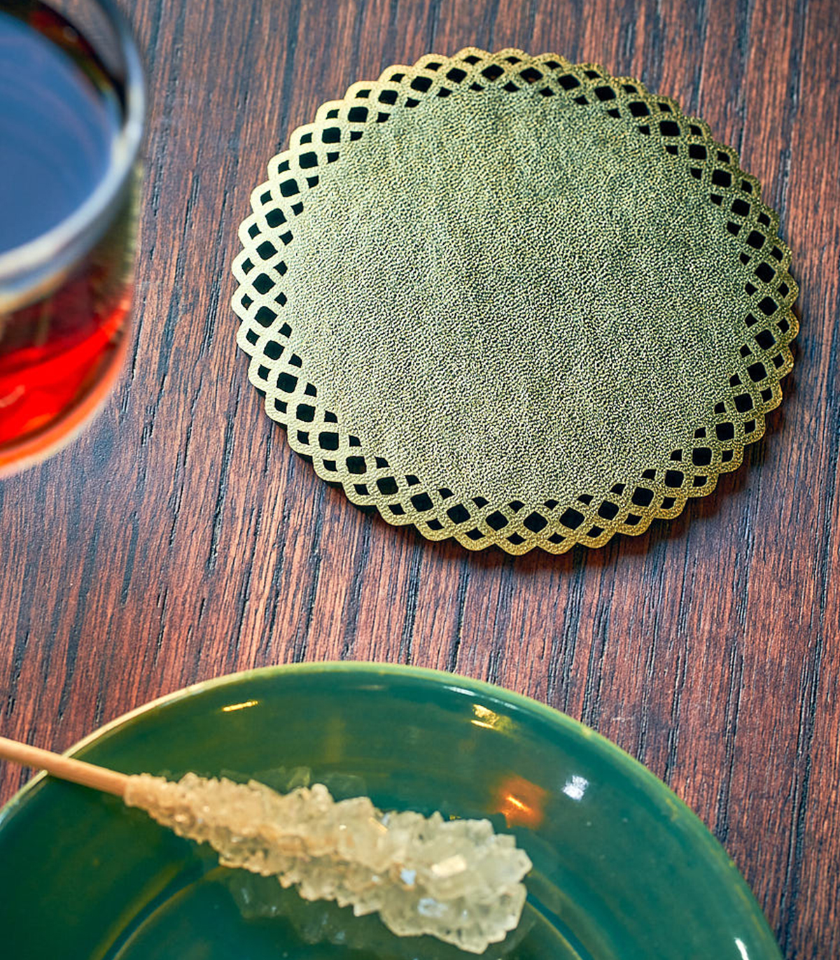 ست زیرلیوانی 2عددی گرد کد 168