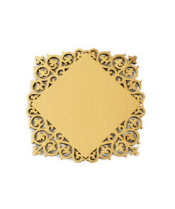 ست زیرلیوانی 2عددی عروس کد 178