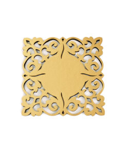 سرویس زیرلیوانی 2عددی عروس مربعی کد 179