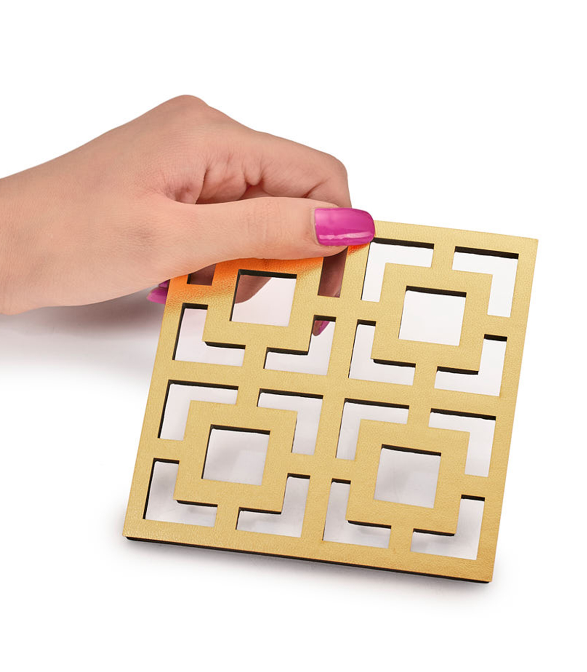 ست 2عددی زیرلیوانی مربعی کد 184