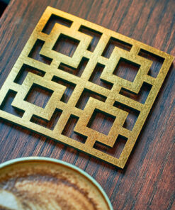 ست 2عددی زیرلیوانی مربعی کد 184