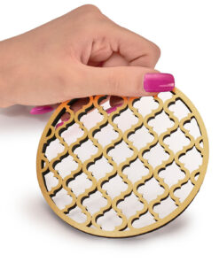 سرویس زیرلیوانی 2عددی مشبک کد 190