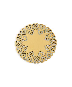 سرویس زیرلیوانی 2عددی گرد ستاره ای کد 197