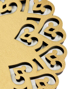 سرویس زیرلیوانی 2عددی گرد ستاره ای کد 197