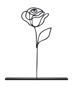مجسمه مینیمال مدل رز کد 7006