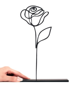 مجسمه مینیمال مدل رز کد 7006