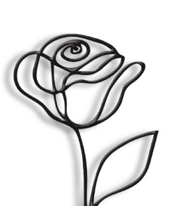 مجسمه مینیمال مدل رز کد 7006