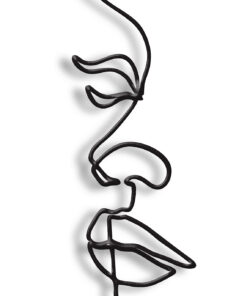 مجسمه مینیمال مدل چهره کد 7007