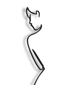 مجسمه طرح مینیمال مدل بانو کد 7008