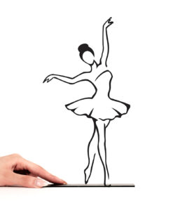 مجسمه طرح مینیمال مدل DANCE کد 7009