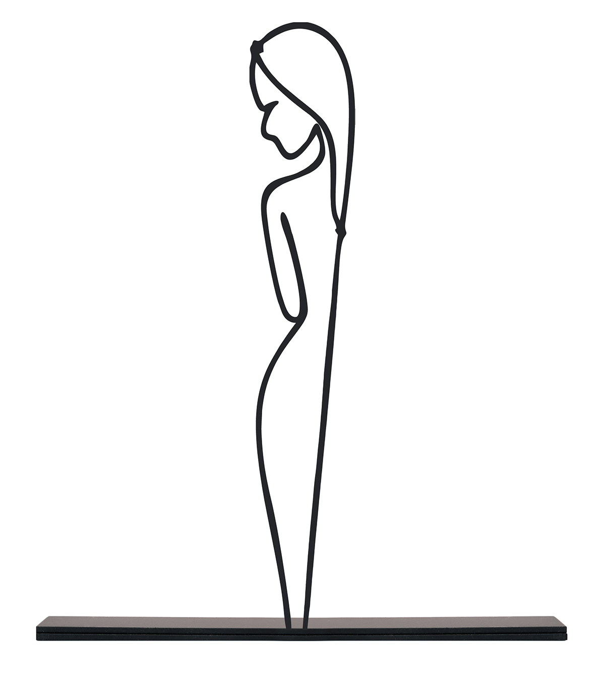 مجسمه فلزی سبک مینیمال مدل گلشن کد 7011