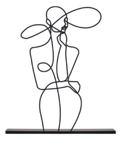 مجسمه سبک مینیمال کلاه مدل کد 7019