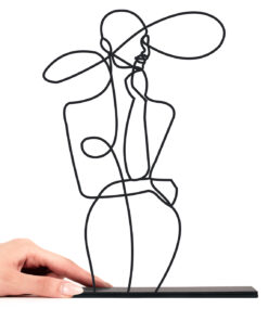 مجسمه سبک مینیمال کلاه مدل کد 7019