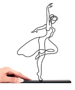 مجسمه فلزی مینیمال تعادل مدل کد 7022