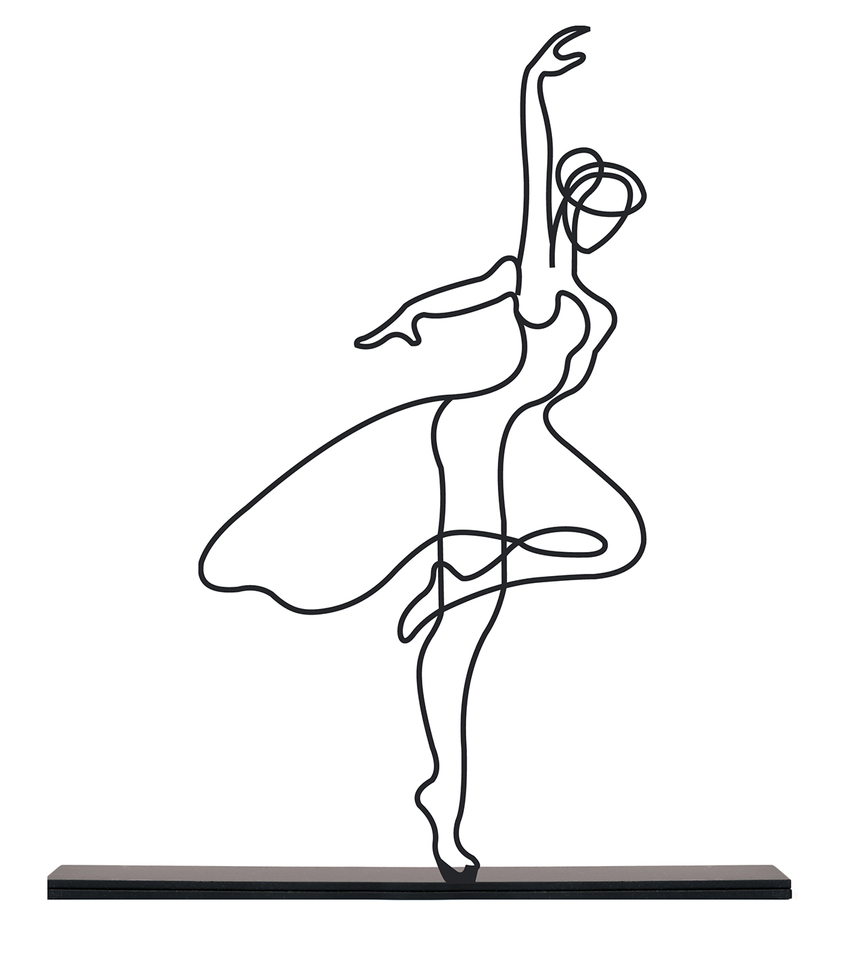 مجسمه فلزی مینیمال تعادل مدل کد 7022