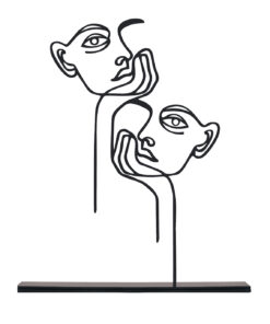 مجسمه فلزی شیدایی مدل کد 7023