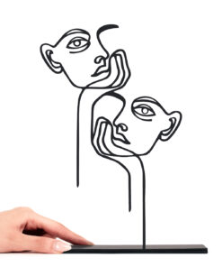 مجسمه فلزی شیدایی مدل کد 7023