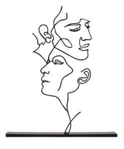 مجسمه مینیمال مه لقا مدل کد 7024