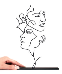 مجسمه مینیمال مه لقا مدل کد 7024