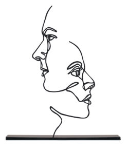 مجسمه فلزی تقابل مدل کد 7027