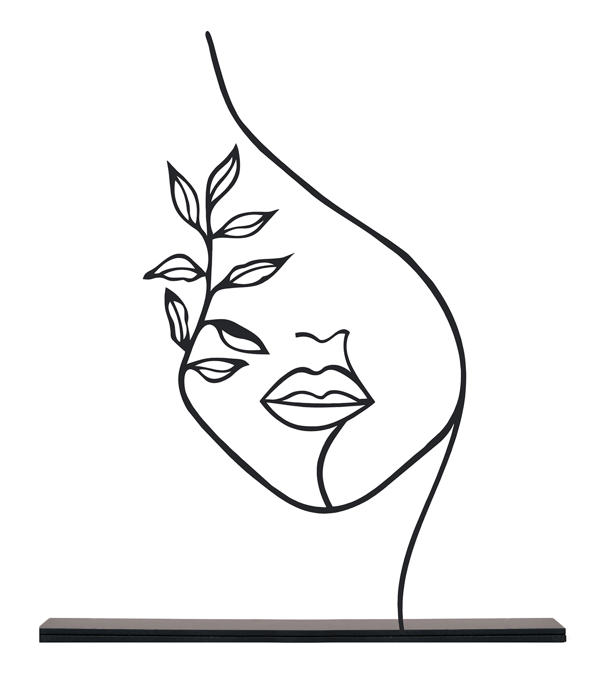 مجسمه مینیمال فلزی برگ مدل 7029