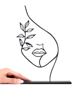 مجسمه مینیمال فلزی برگ مدل 7029