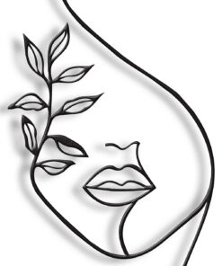 مجسمه مینیمال فلزی برگ مدل 7029