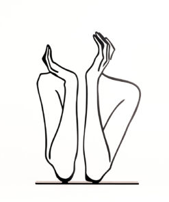 مجسمه فلزی انتظار مدل کد 7029