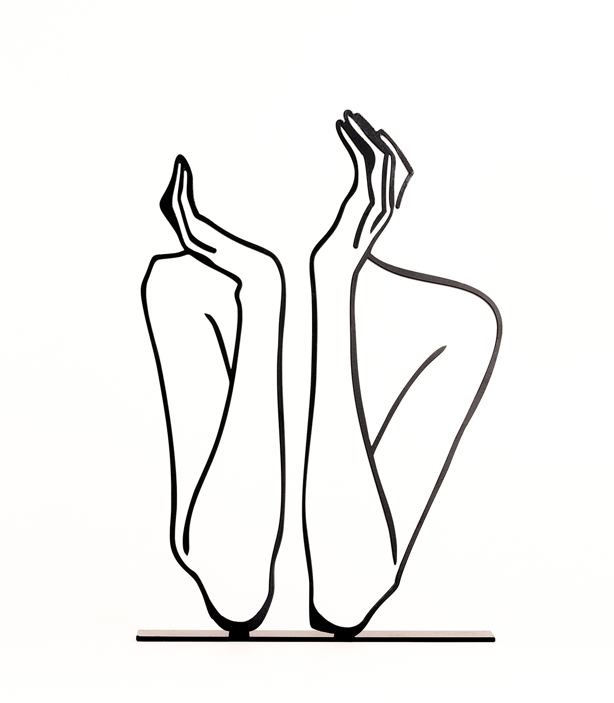 مجسمه فلزی انتظار مدل کد 7029