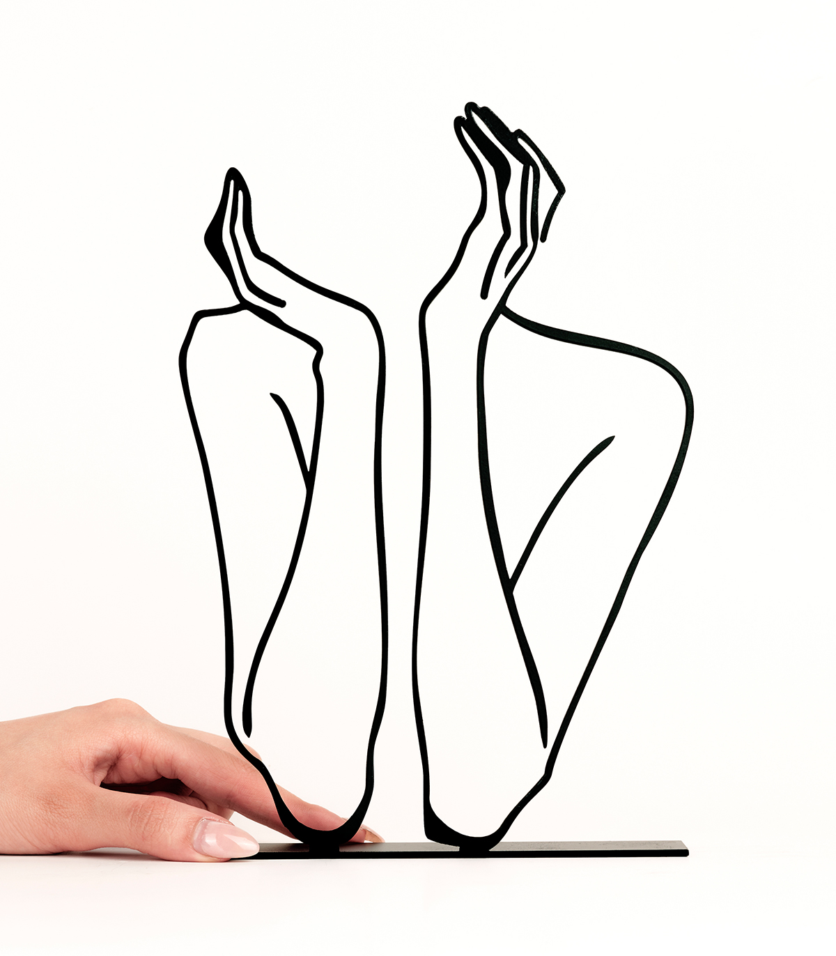 مجسمه فلزی انتظار مدل کد 7029