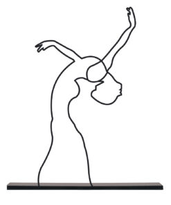 مجسمه فلزی مینیمال شهلا مدل کد 7031