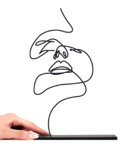 مجسمه فلزی سبک مینیمال سرنوشت مدل کد 7032