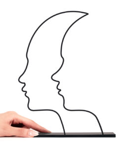 مجسمه مینیمال مهتاب مدل کد 7036