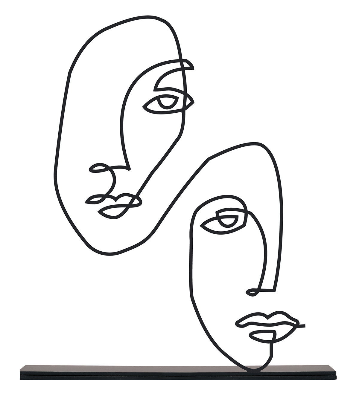 مجسمه فلزی سراب مدل کد 7037