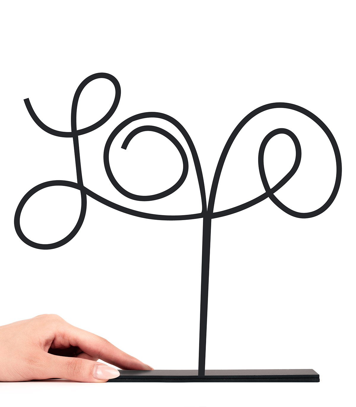 مجسمه فلزی لاو مدل کد 7041