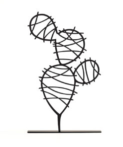 مجسمه فلزی مینیمال مدل کاکتوس کد 7045