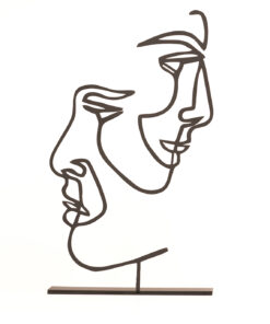 مجسمه مینیمال مدل مستانه کد 7047