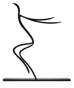 مجسمه فلزی سبک مینیمال مدل پرواز کد 7048