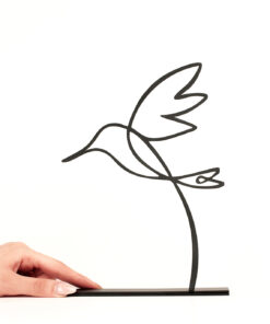 مجسمه مینیمال فلزی مدل BIRD کد 7050