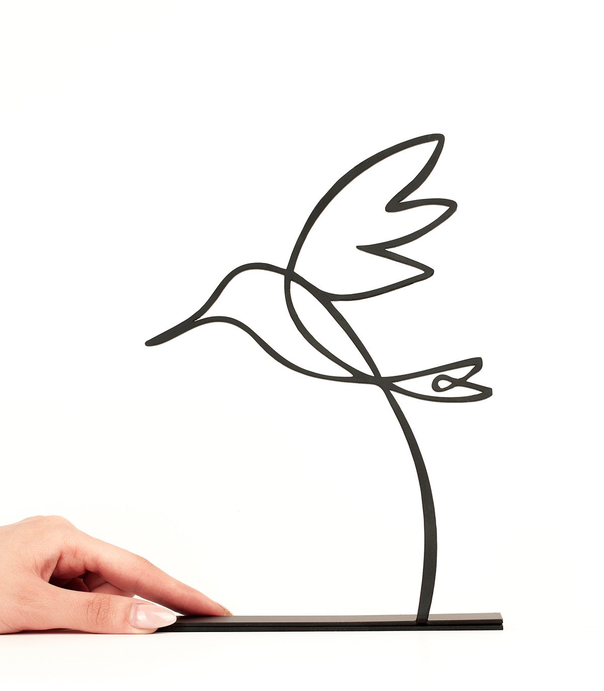 مجسمه مینیمال فلزی مدل BIRD کد 7050