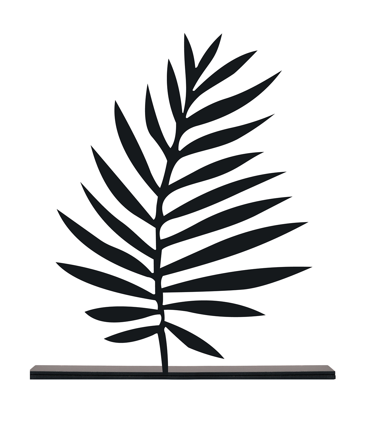 مجسمه مینیمال فلزی مدل نهال کد 7051