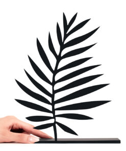 مجسمه مینیمال فلزی مدل نهال کد 7051