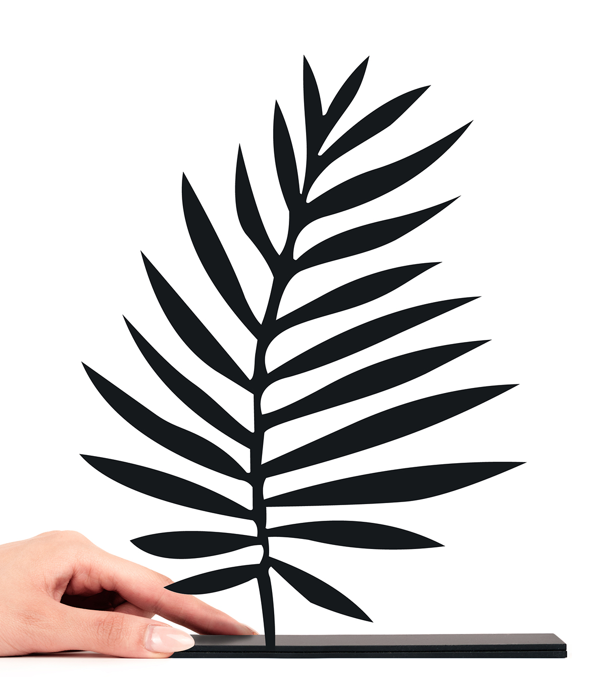 مجسمه مینیمال فلزی مدل نهال کد 7051