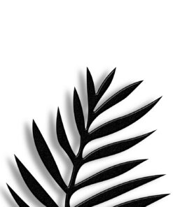 مجسمه مینیمال فلزی مدل نهال کد 7051